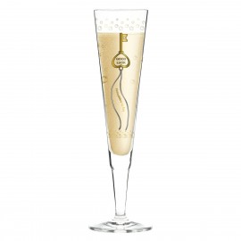 Champagne Glass Good Luck