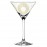 Cocktail Glass Round Gold Design