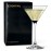 Cocktail Glass Stripes Gold Design